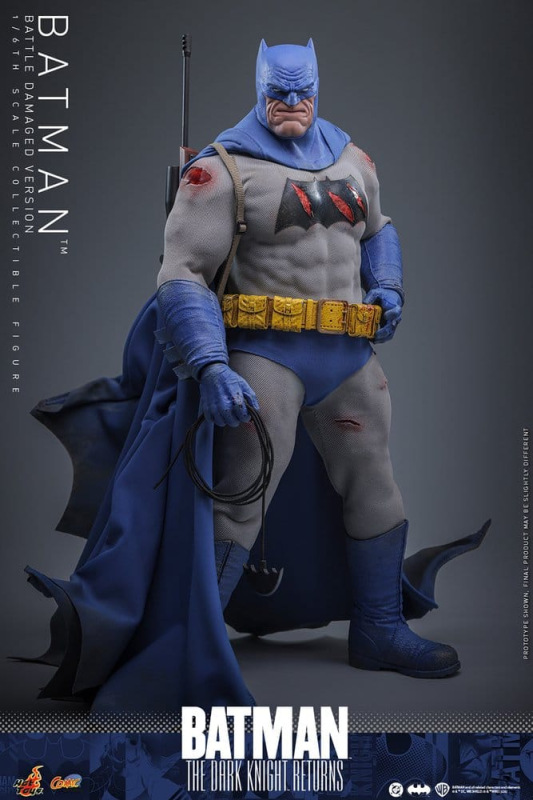 Batman: The Dark Knight Returns Comic Masterpiece Action Figure 1/6 Batman (Battle Damaged Version) 8