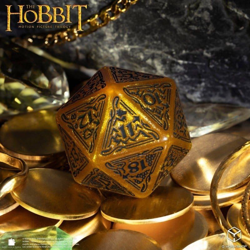 The Hobbit Spindown Jumbo Die Solaris TCG D20 4
