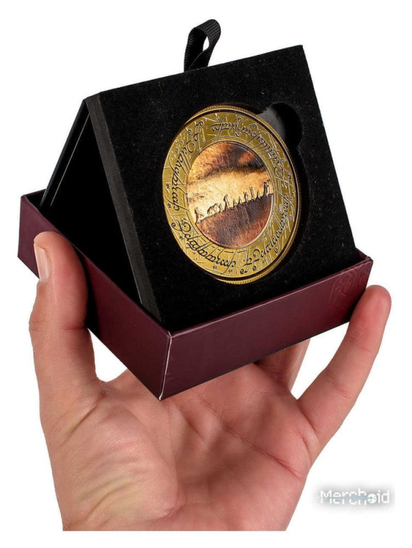 Lord of the Rings Coin with Display Stand The Fellowship 8