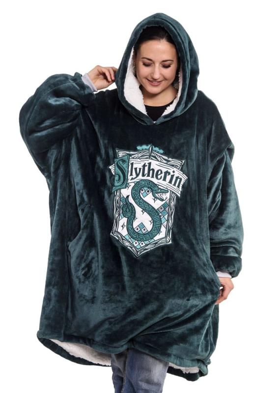 Harry Potter Oversized Hoodie Blanket Slytherin 1