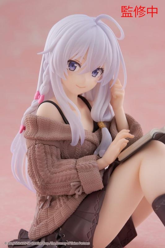 Wandering Witch: The Journey of Elaina PVC Statue Desktop Cute Figure Elaina Casual Clothes Ver. 13