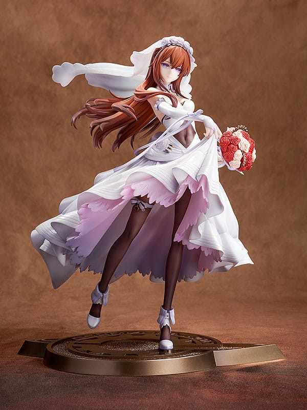 Steins Gate PVC Statue 1/7 Kurisu Makise: Wedding Dress Ver. 26 cm 1