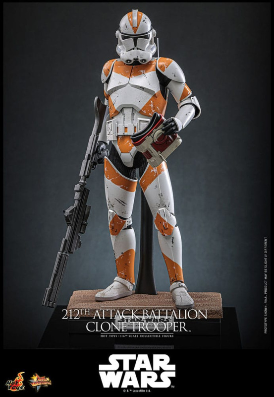 Star Wars: The Clone Wars Action Figure 1/6 212th Attack Battalion Clone Trooper Deluxe Version 30 c 3