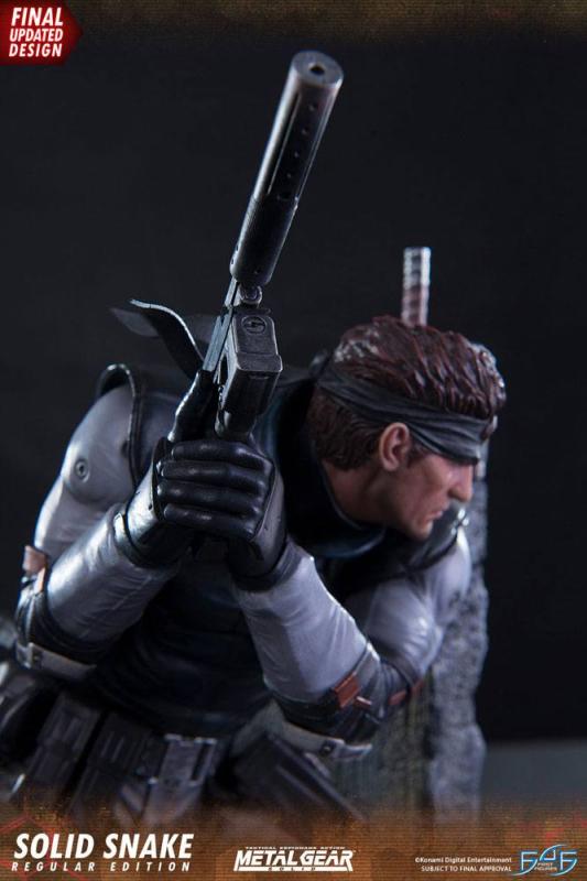 Metal Gear Solid Statue Solid Snake 44 cm 13