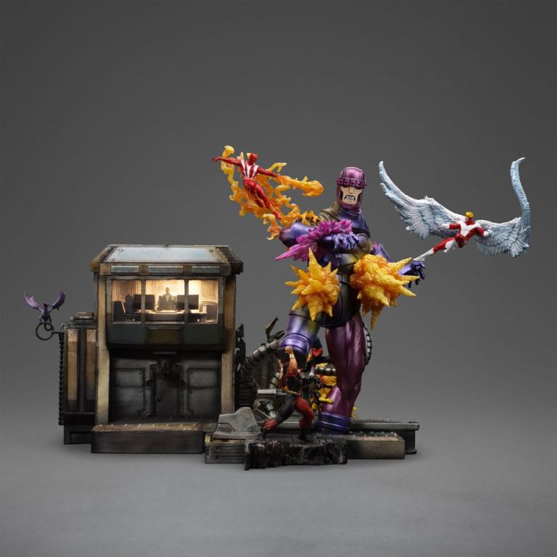 Marvel Demi Art Scale Statue 1/20 X-Men Danger Room Diorama B 43 cm 2