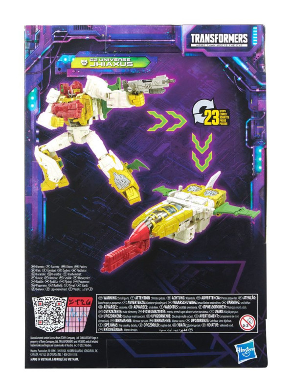 Transformers Generations Legacy Voyager Class Action Figure 2022 G2 Universe Jhiaxus 18 cm 7