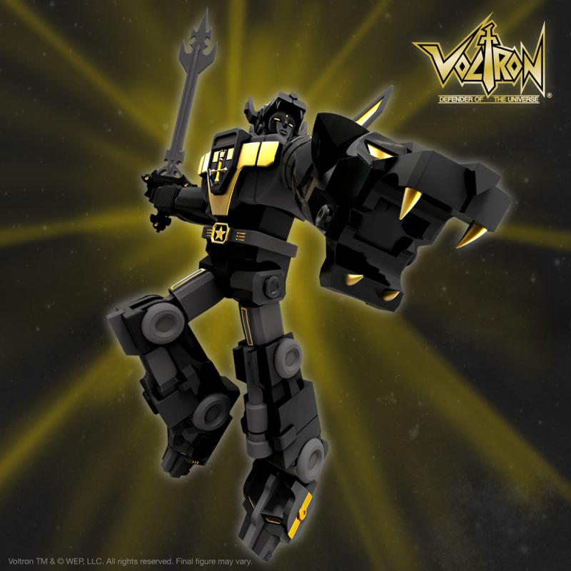 Voltron Ultimates Action Figure Voltron (Galaxy Black) 18 cm
