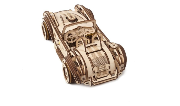 Ugears 3D Wooden Puzzle Drift Cobra Racing Car 8
