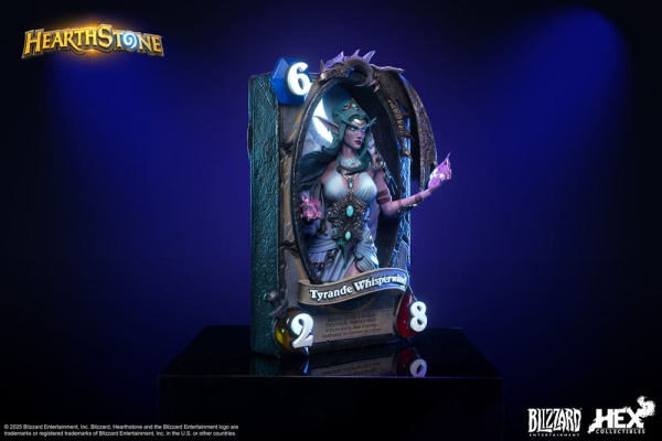 Hearthstone 3D Art Frame Statue Tyrande Whisperwind 31 cm 11