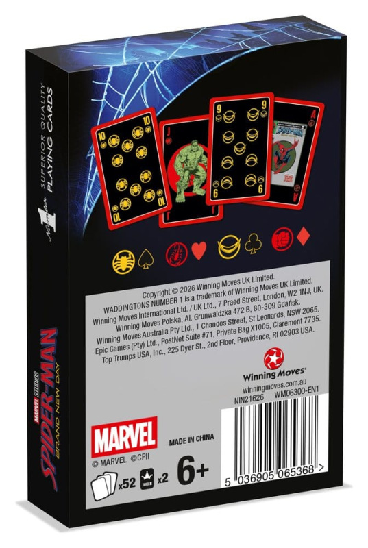 Spider-Man No.1 Playing Cards &nbsp;*GERMAN* 6