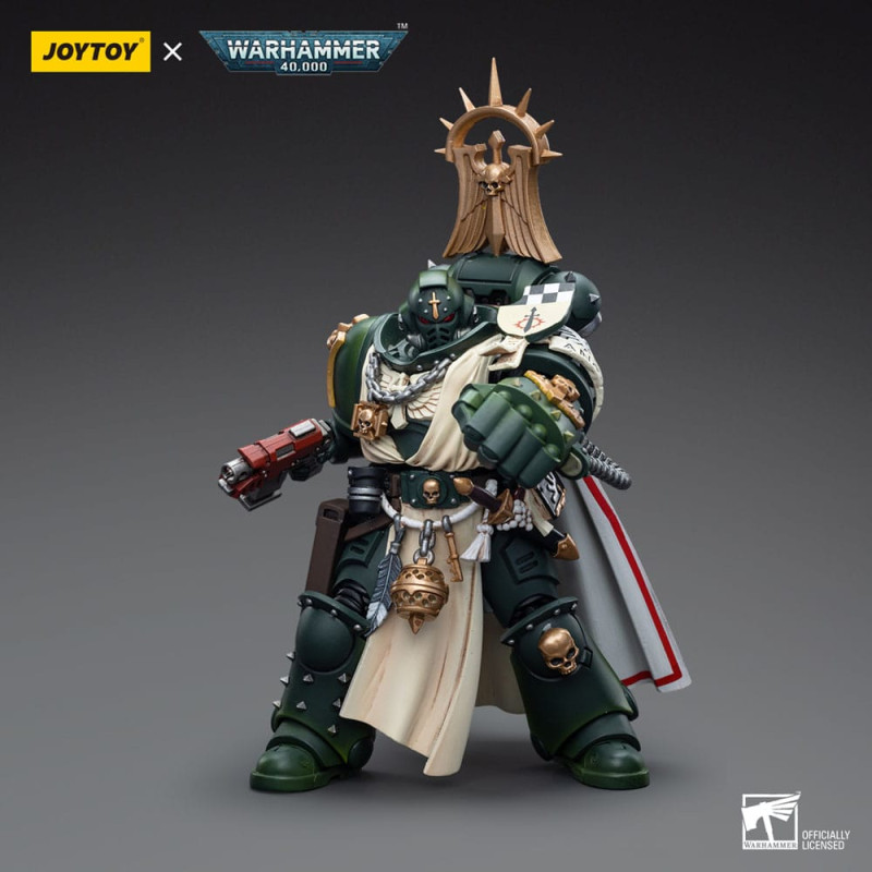 Warhammer 40k Action Figure 1/18 Dark Angels Master with Power Fist 12 cm 12