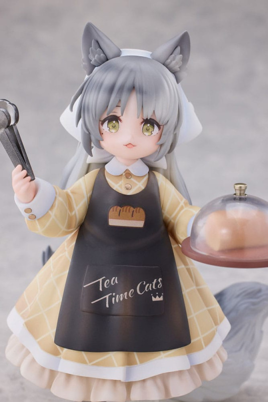 Decorated Life Collection PVC Statue Tea Time Cats - Cat Town Bakery Staff & Customer Set 12 cm 1