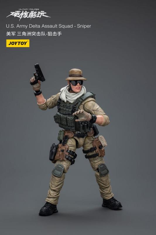 Hardcore Coldplay Action Figure 1/18 U.S. Army Delta Assault Squad Sniper 11 cm 3