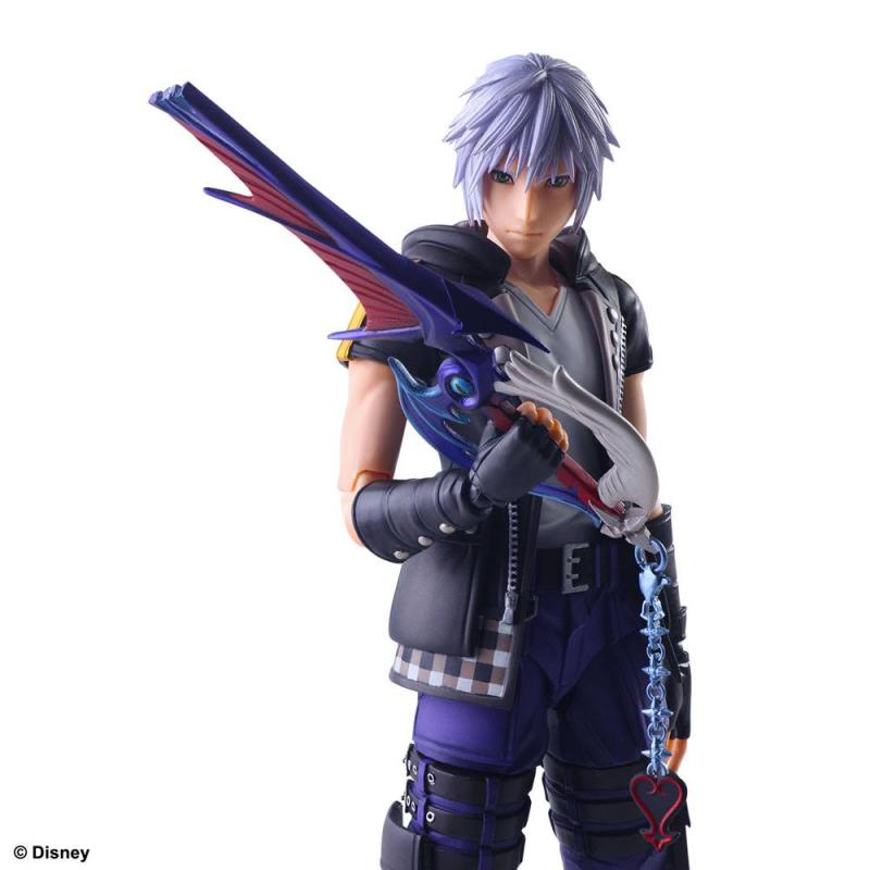 Kingdom Hearts III Play Arts Kai Action Figure Riku Ver. 2 Deluxe 24 cm