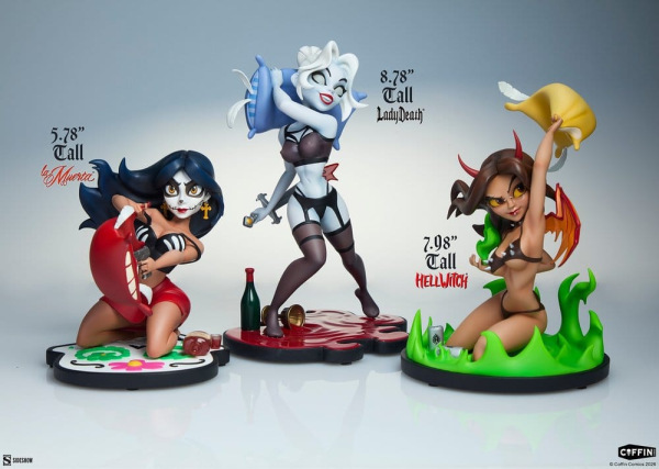 Coffin Comics Designer Statues Set Sleepover In Hell 6