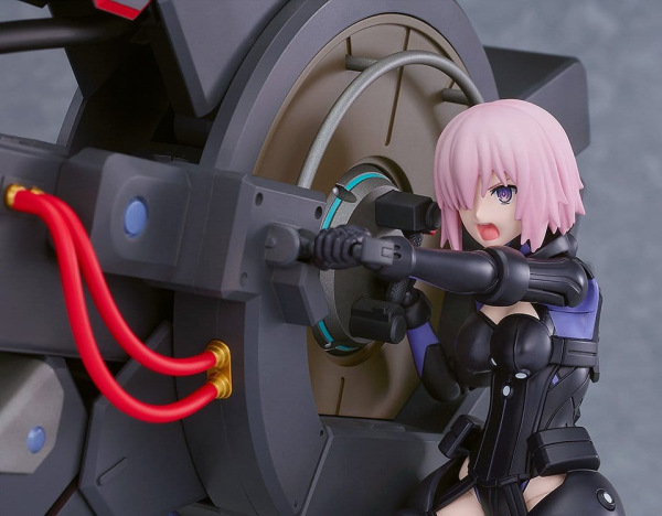 Fate/Grand Order Plamatea Plastic Model Kit Shielder/Mash Kyrielight (Ortinax) Black Barrel Edition 9