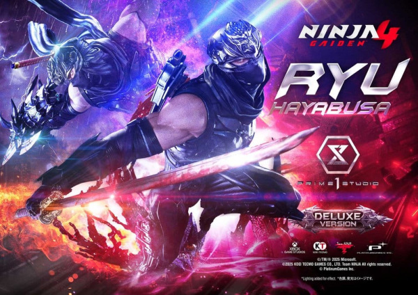 Ninja Gaiden 4 Ultimate Premium Masterline Series Statue 1/4 Ryu Hayabusa Deluxe Bonus Version 70 cm 1