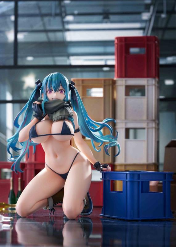 Original Illustration PVC Statue 1/7 Warehouse Aoko Illustration by FreeStyle AmiAmi Limited Edition 8