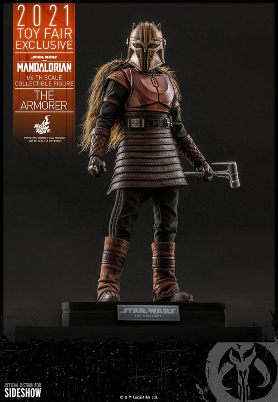 Star Wars The Mandalorian Action Figure 1/6 The Armorer 2021 Toy Fair Exclusive 29 cm 2