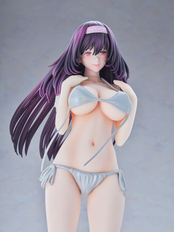 Original Model Statue 1/5 Tomoe Sakura Swimsuit Black Hair Wholesome Ver. Illustration by Toshi Tsut 8