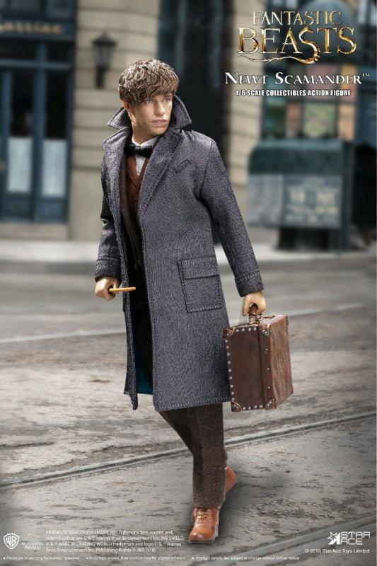 Fantastic Beasts My Favourite Movie Action Figure 1/6 Newt Scamander Grey Coat Ver. 30 cm 2