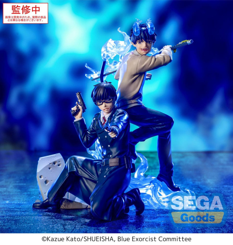 Blue Exorcist Shimane Illuminati Saga Xross Link PVC Statue Rin Okumura 18 cm 5