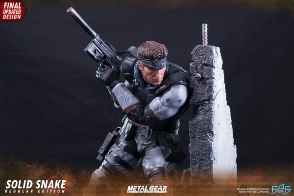 Metal Gear Solid Statue Solid Snake 44 cm 3