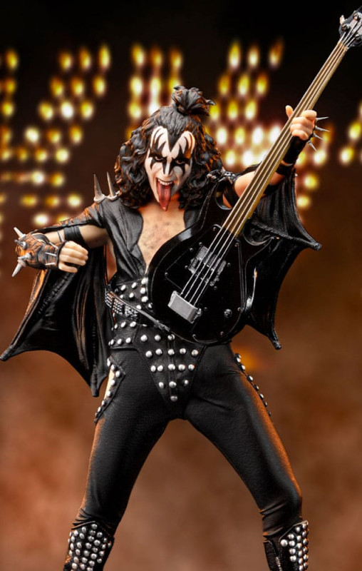 Kiss Art Scale Statue 1/10 Gene Simons Limited Edtition 26 cm 9