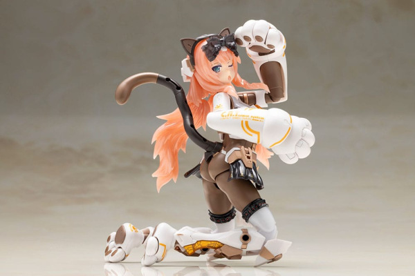 Frame Arms Girl Plastic Model Kit Durga I Cat Armor Ver. Calico 16 cm 5