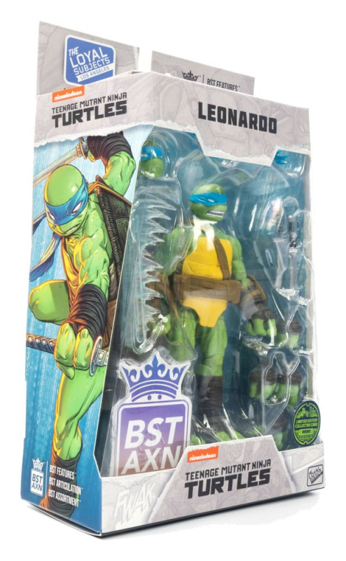 Teenage Mutant Ninja Turtles BST AXN Action Figure Leonardo (IDW Comics) 13 cm 6