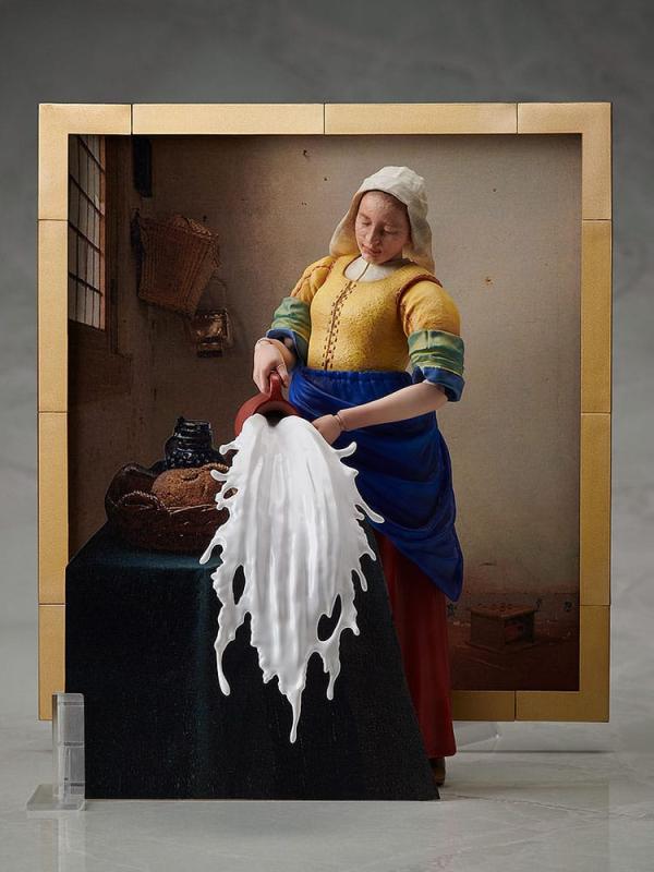 The Table Museum Figma Action Figure The Milkmaid by Vermeer 14 cm