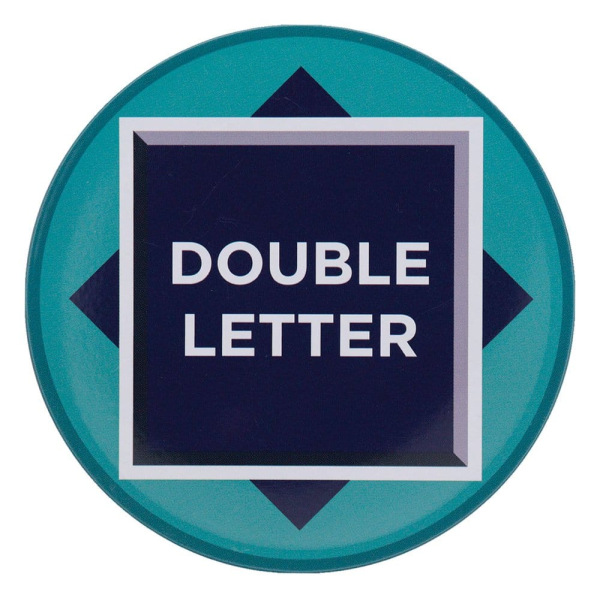 Scrabble Coaster 4-Pack Printed Metal 2