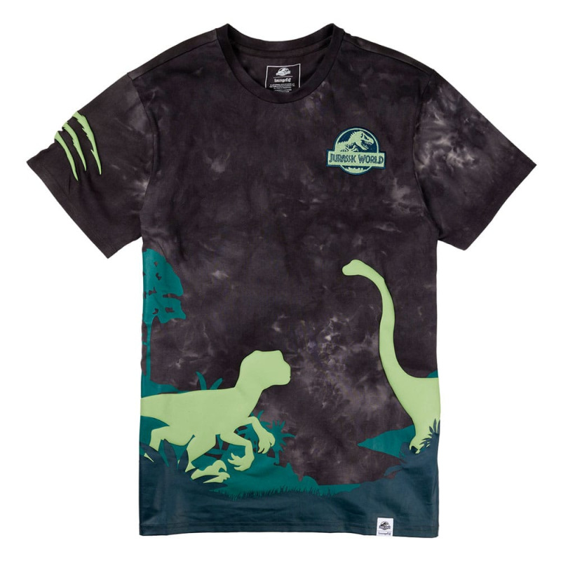 Jurassic World by Loungefly Tee T-Shirt Unisex Dinos Size XL