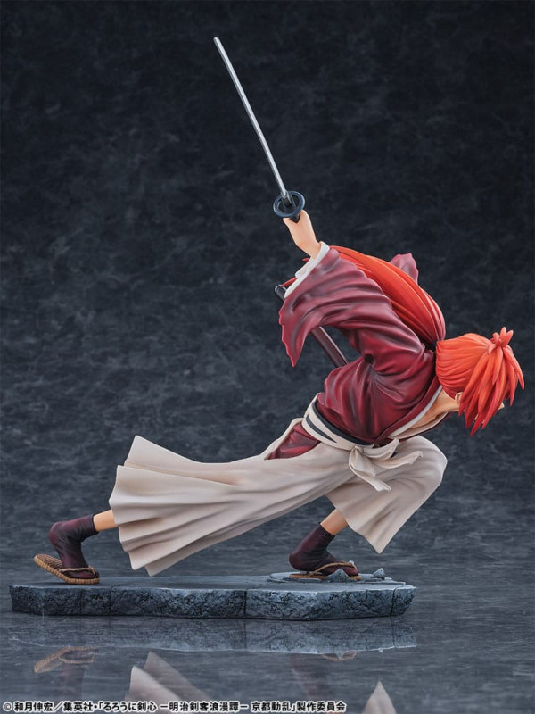 Rurouni Kenshin: Meiji Kenkaku Romantan Kyoto Douran PVC Statue 1/6 Kenshin Himura Amakakeruryuunohi 8