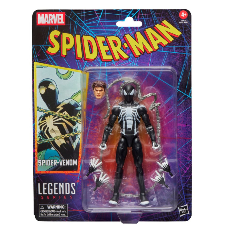 Spider-Man Marvel Legends Retro Action Figure Spider-Venom 15 cm 12