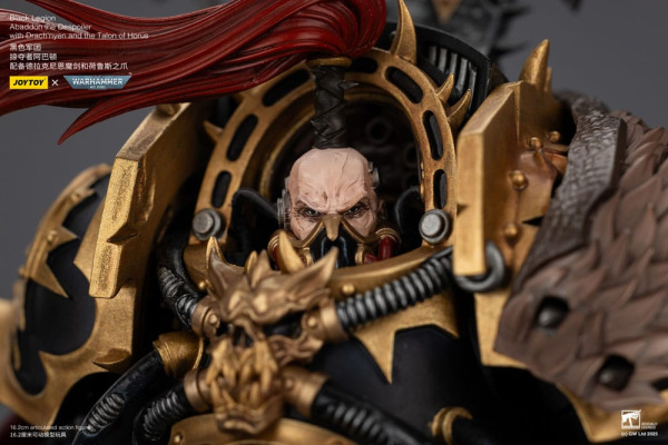 Warhammer 40,000 Action Figure Black Legion Abaddon the Despoiler with Drach'nyen and the Talo 16 c 8