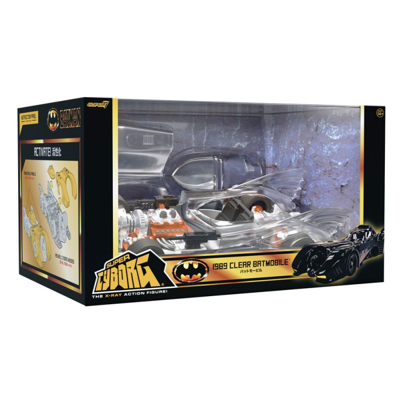 Batman 1989 Super Cyborg Vehicle Batmobile 1989 (Clear) 35 cm 1