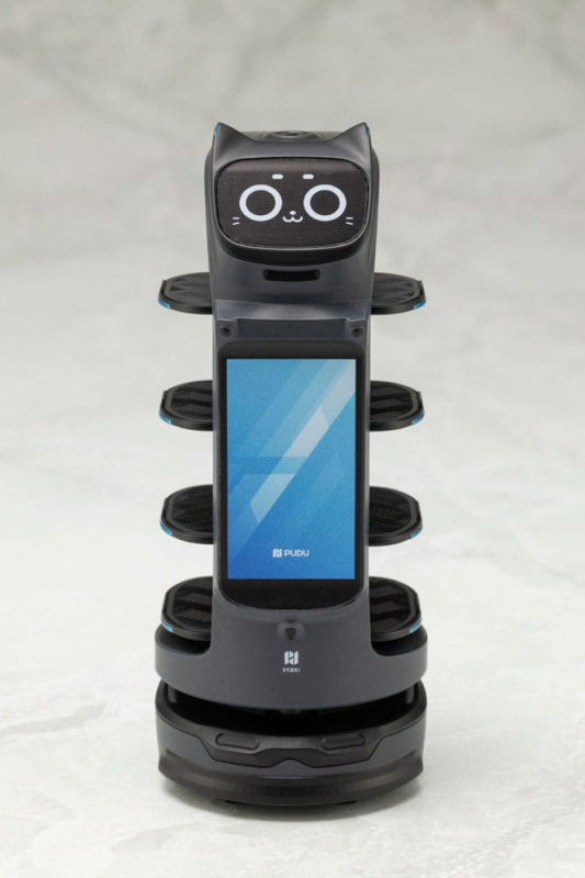 Pudu Robotics Plastic Model Kit Bellabot Black Ver. 11 cm 1