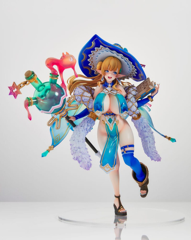 Original Character Elf Village Series PVC Statue 1/6 15th Villager Milklinde Antenna 25 cm 3