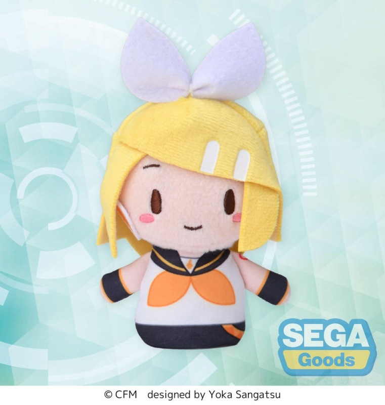Kagamine Rin & Len Fuwa Petit Plush Kagamine Rin Finger Mascot 10 cm