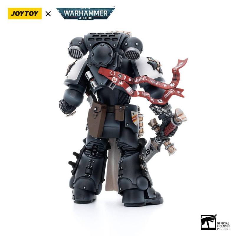 Warhammer 40k Action Figure 1/18 Black Templars The Emperors Champion Rolantus 12 cm 11
