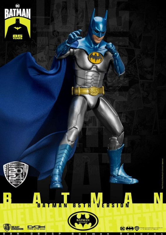 DC Comics Dynamic 8ction Heroes Action Figure 1/9 Batman Returns Batman 85th Version 21 cm 1