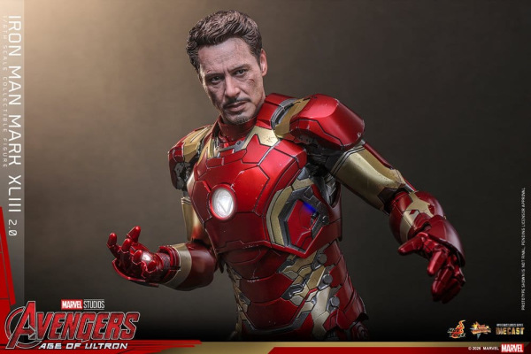 Avengers: Age of Ultron Movie Masterpiece Diecast Action Figure 1/6 Iron Man Mark XLIII (2.0) 32 cm 6