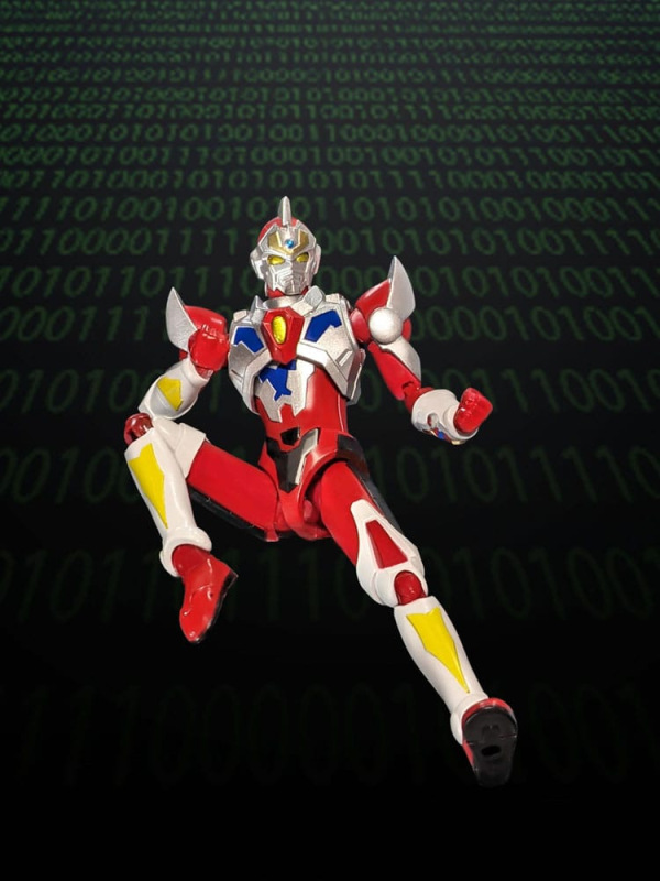 Gridman Universe HAF Action Figure Gridman Animation Style 17 cm 6
