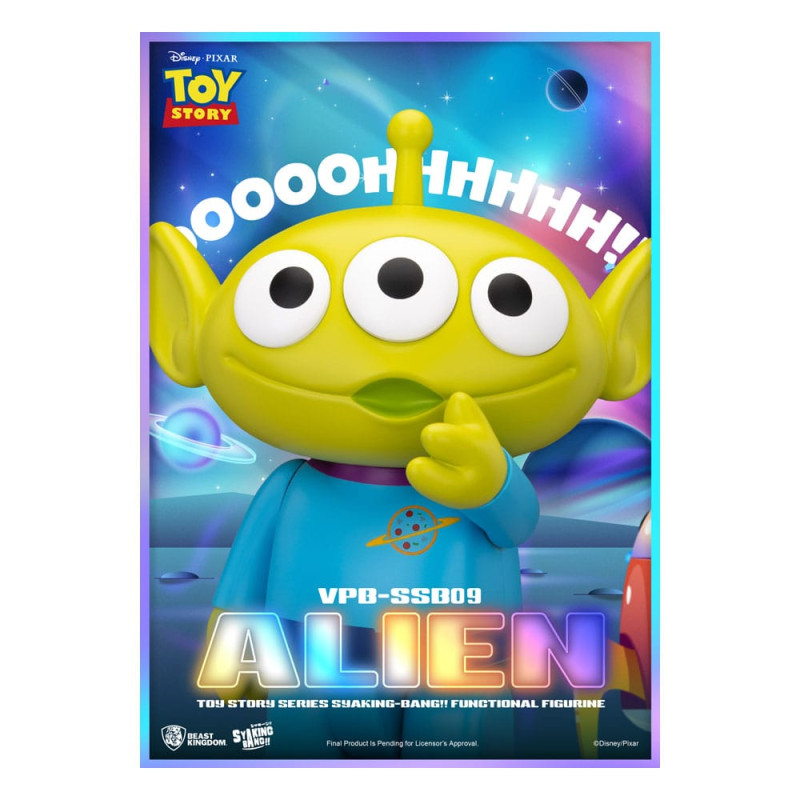Toy Story Syaking Bang Series PVC coin bank Alien 33 cm 4