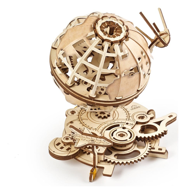Ugears 3D Wooden Puzzle Globus 14