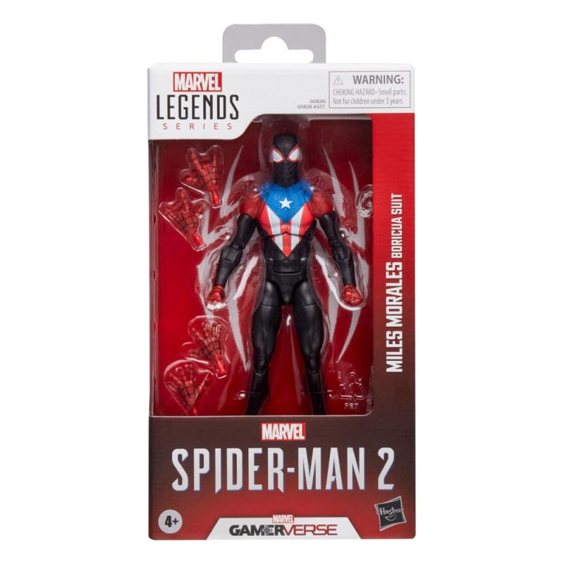 Spider-Man 2 Marvel Legends Gamerverse Action Figure Miles Morales (Boricua Suit) 15 cm 9