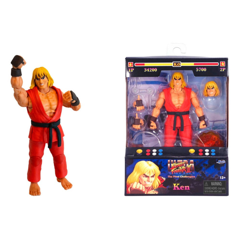 Ultra Street Fighter II: The Final Challengers Action Figure 1/12 Ken 15 cm 1