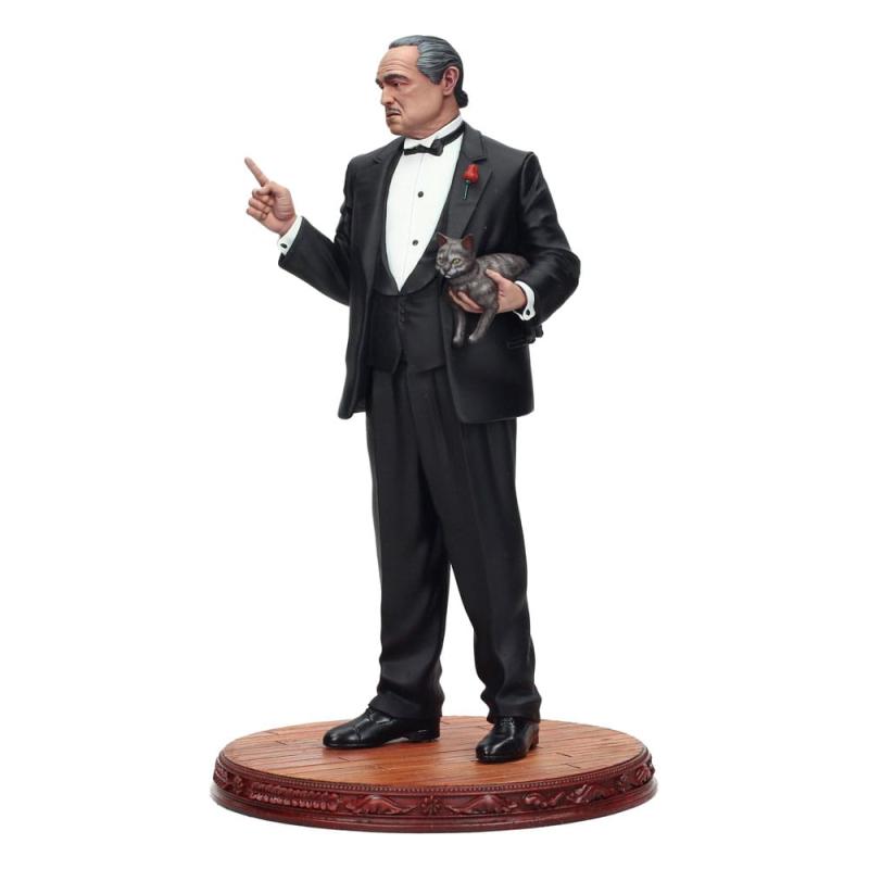 The Godfather Movie Icons PVC Statue Don Vito Corleone The Offer 20 cm