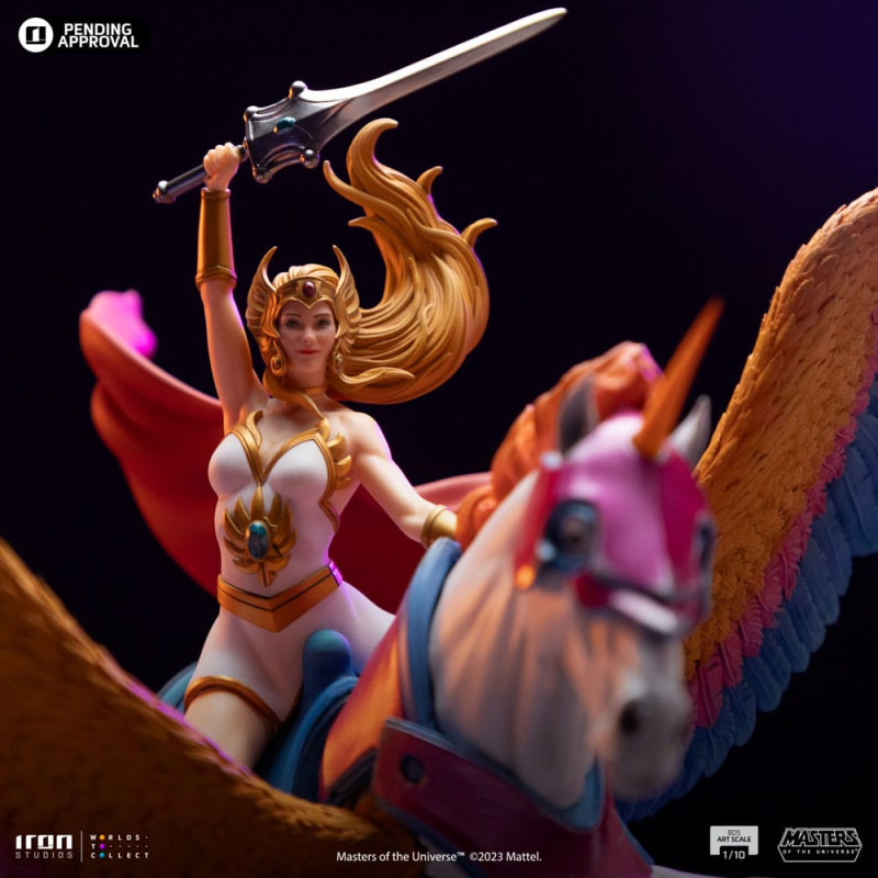 Masters of the Universe BDS Art Scale Statue 1/10 She-Ra and Swiftwind 42 cm 8